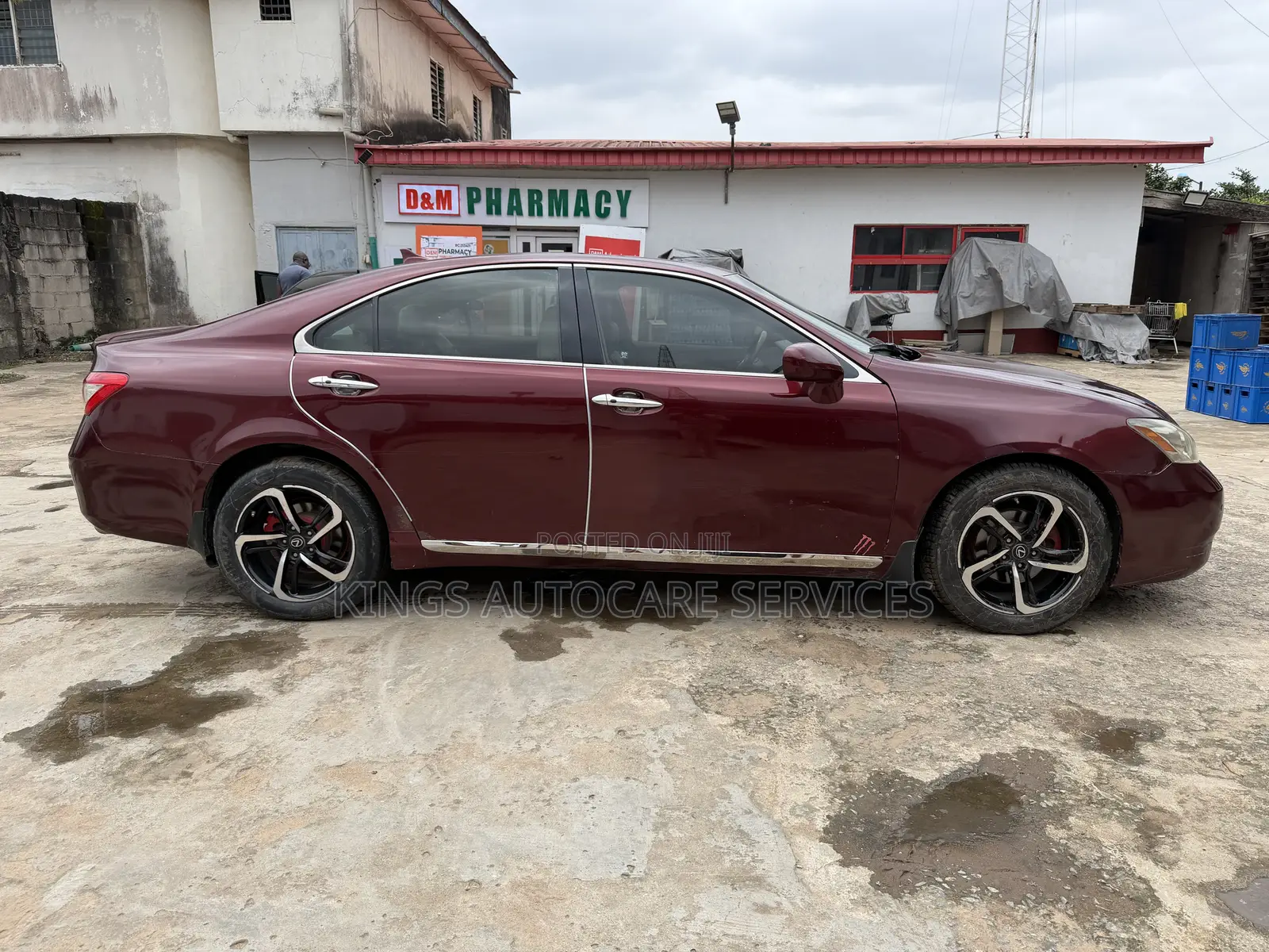Lexus ES 350 2008 Red