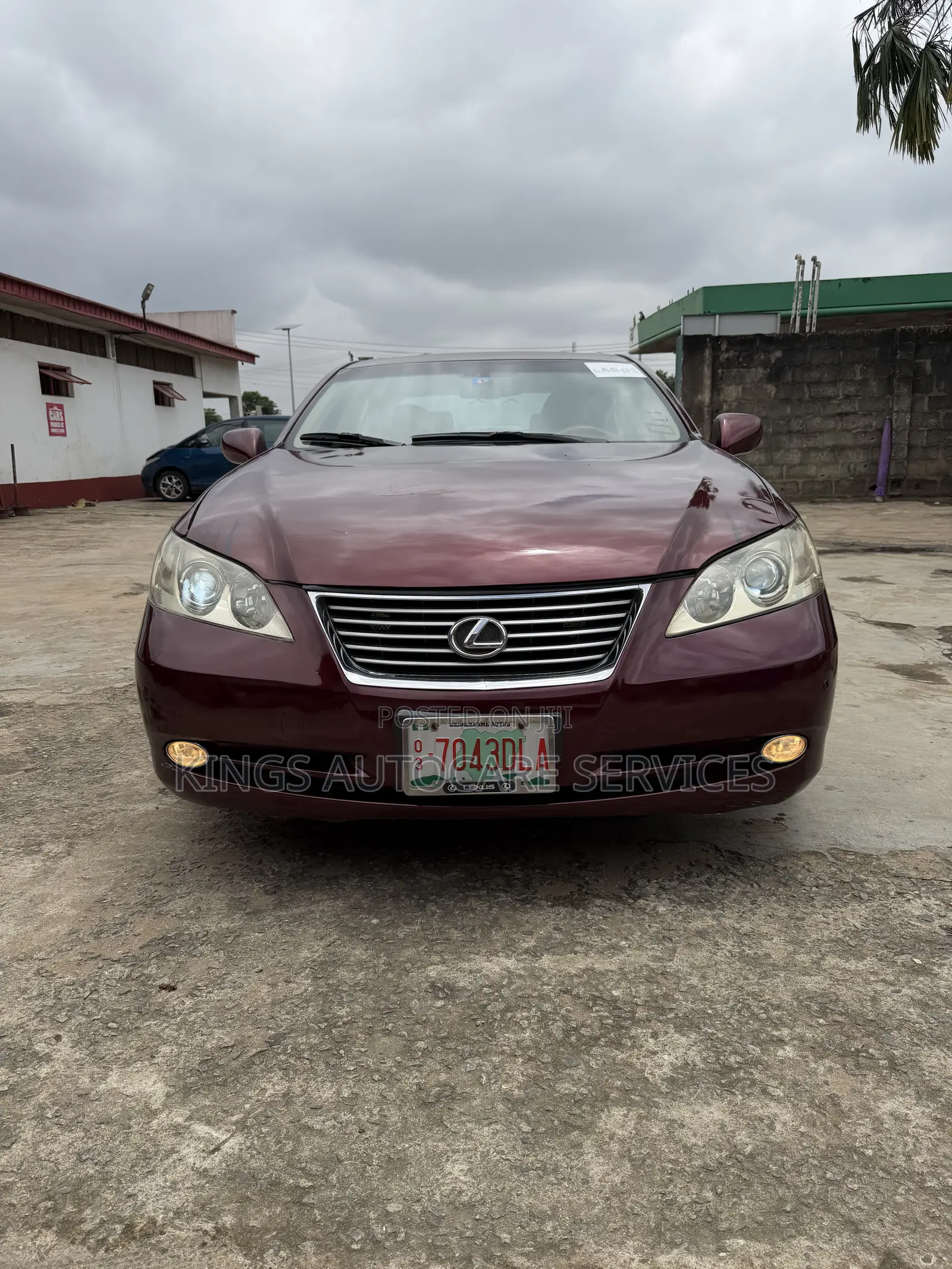 Lexus ES 350 2008 Red