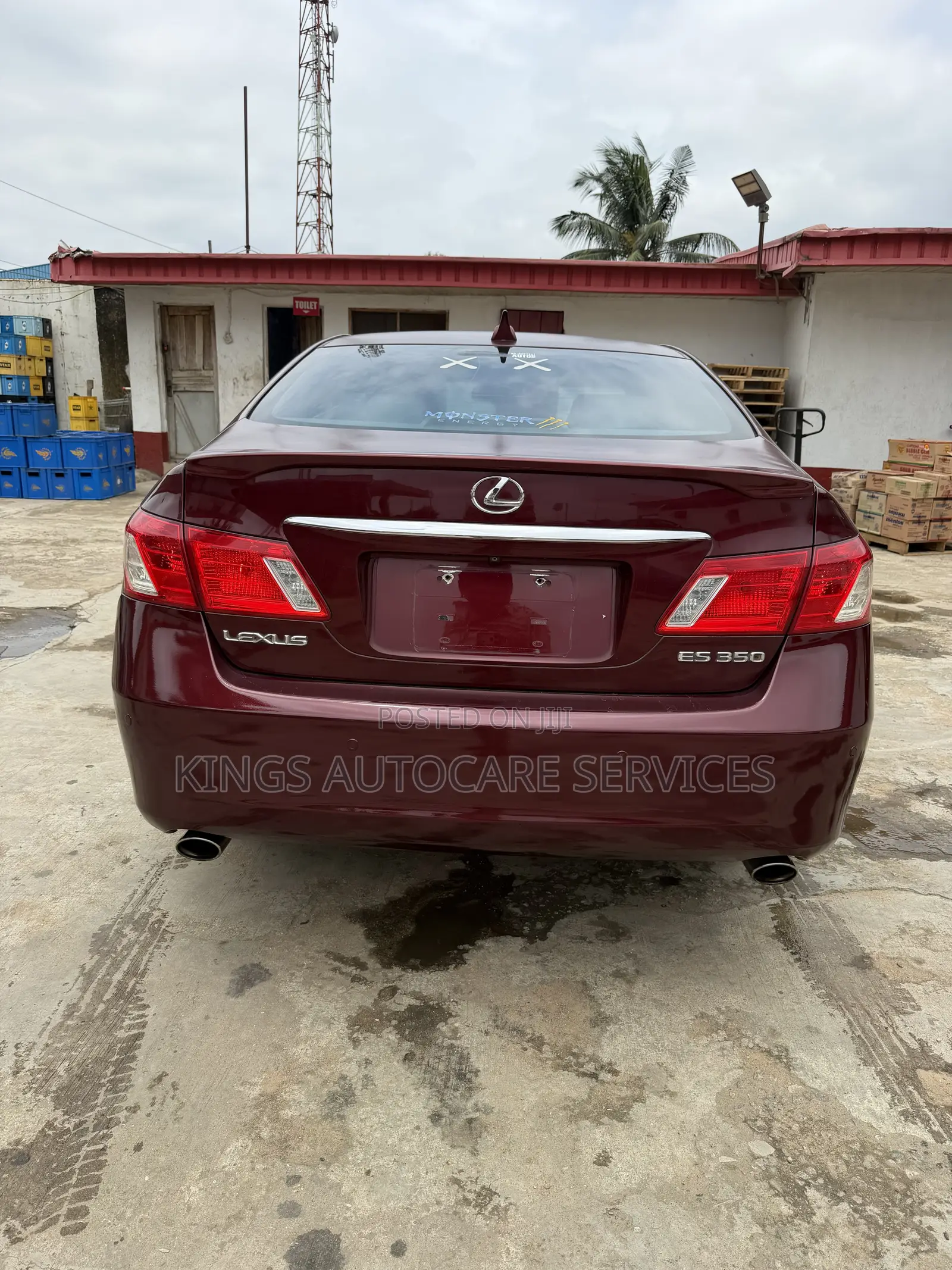 Lexus ES 350 2008 Red