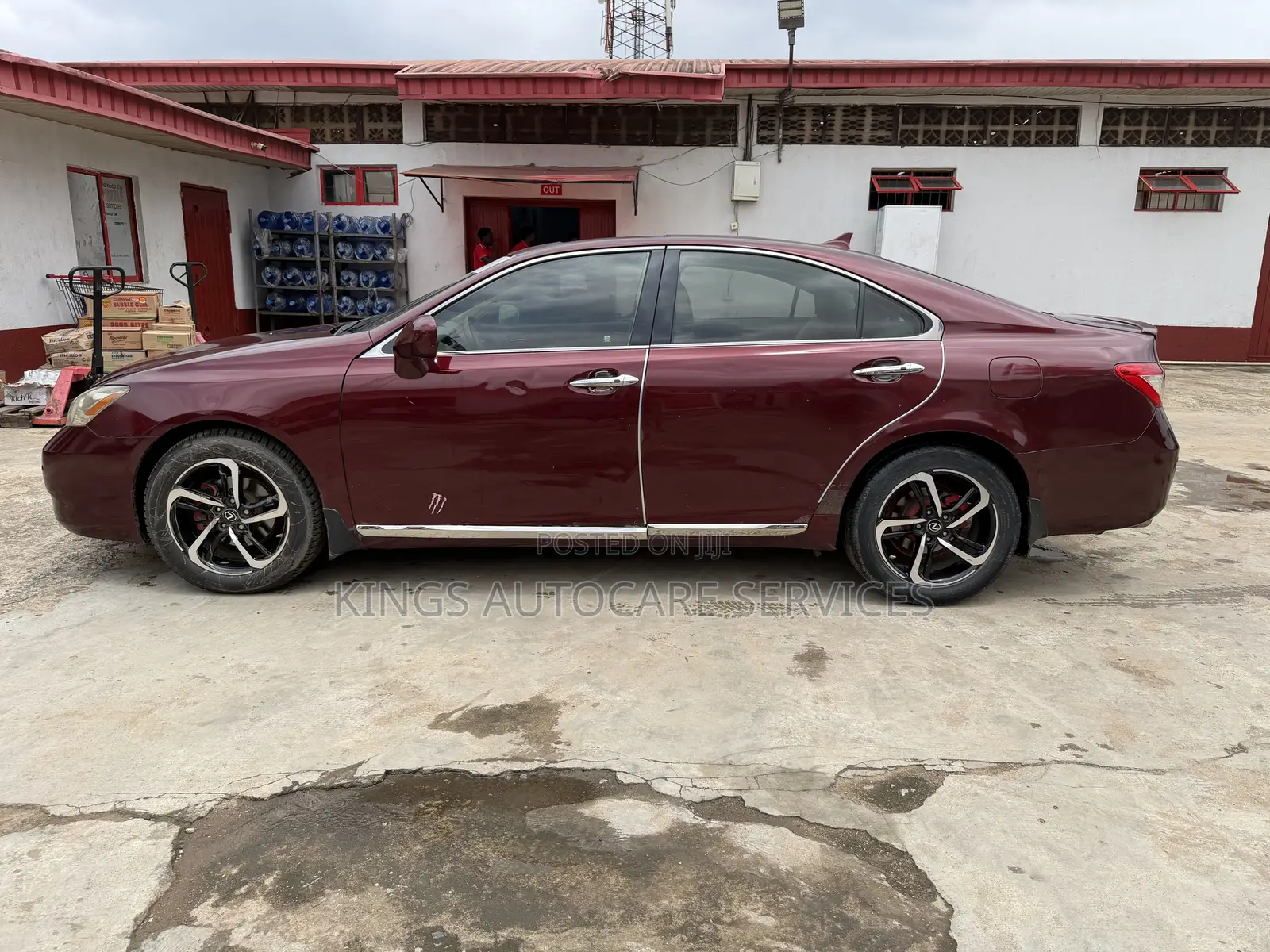 Lexus ES 350 2008 Red