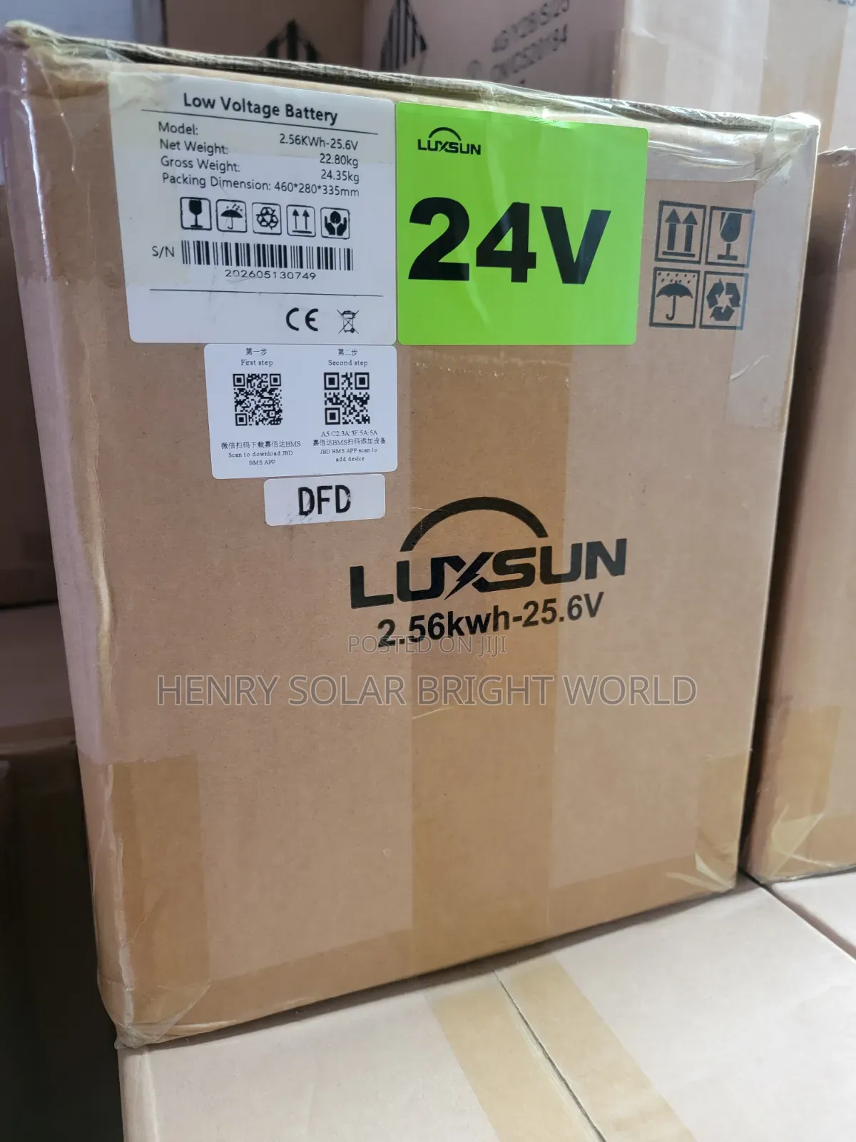 Luxsun 2.5kwh 24v Lithium