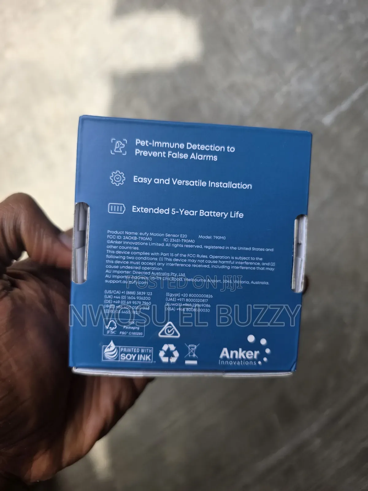Eufy Motion Sensor E20 Detector