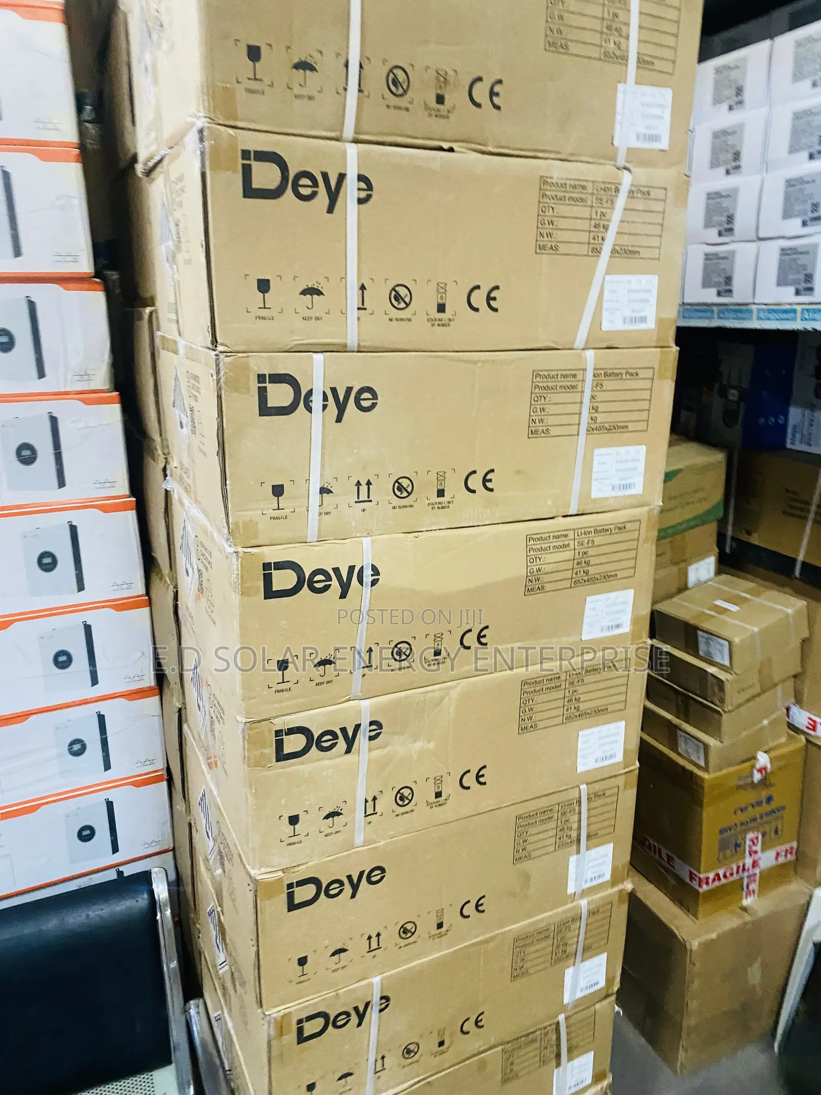 Deye Solar Lithium Ion Battery 5kwh 48v Is Available Now
