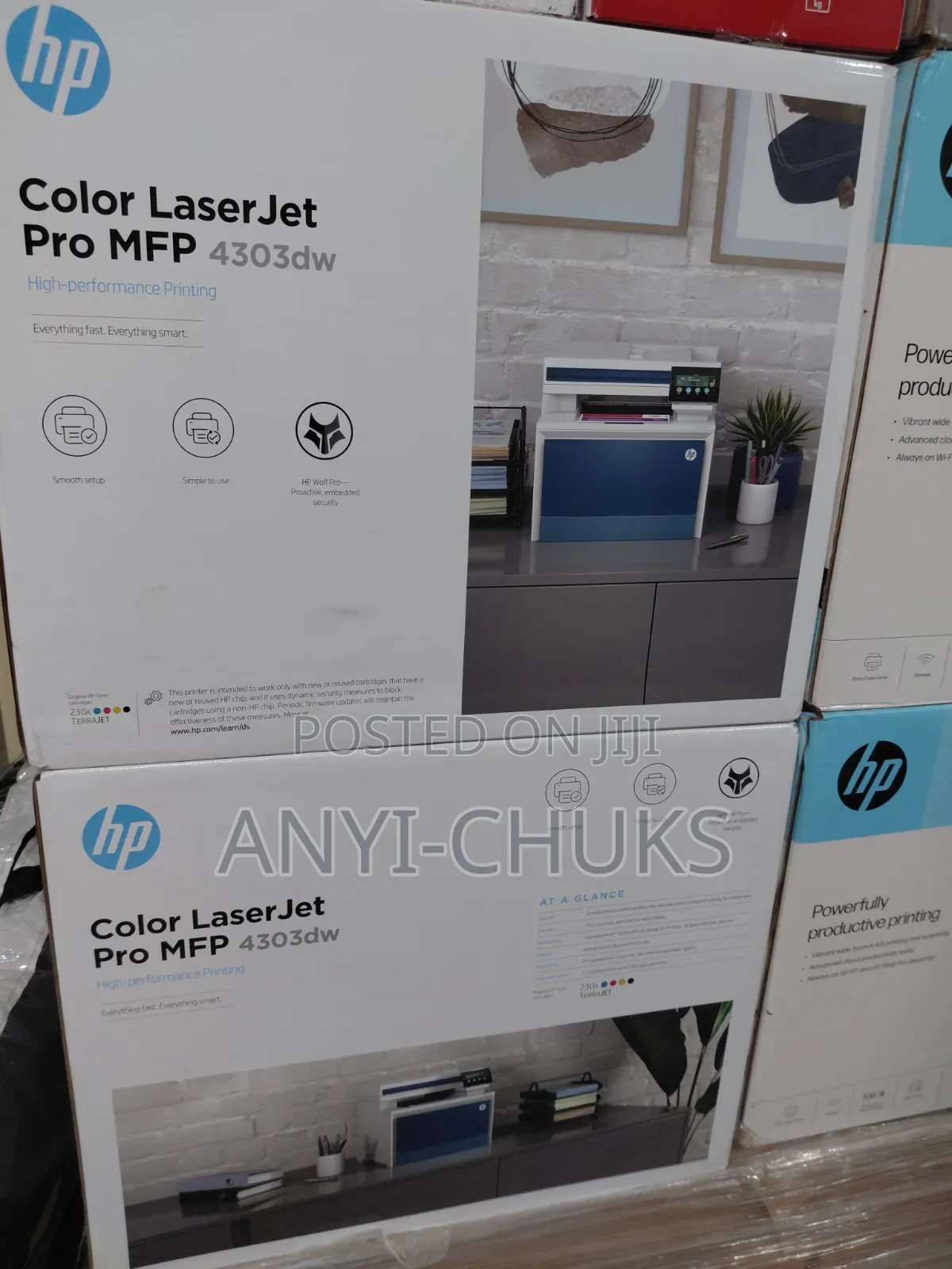 HP Color Laserjet MFP M4303dw Printer
