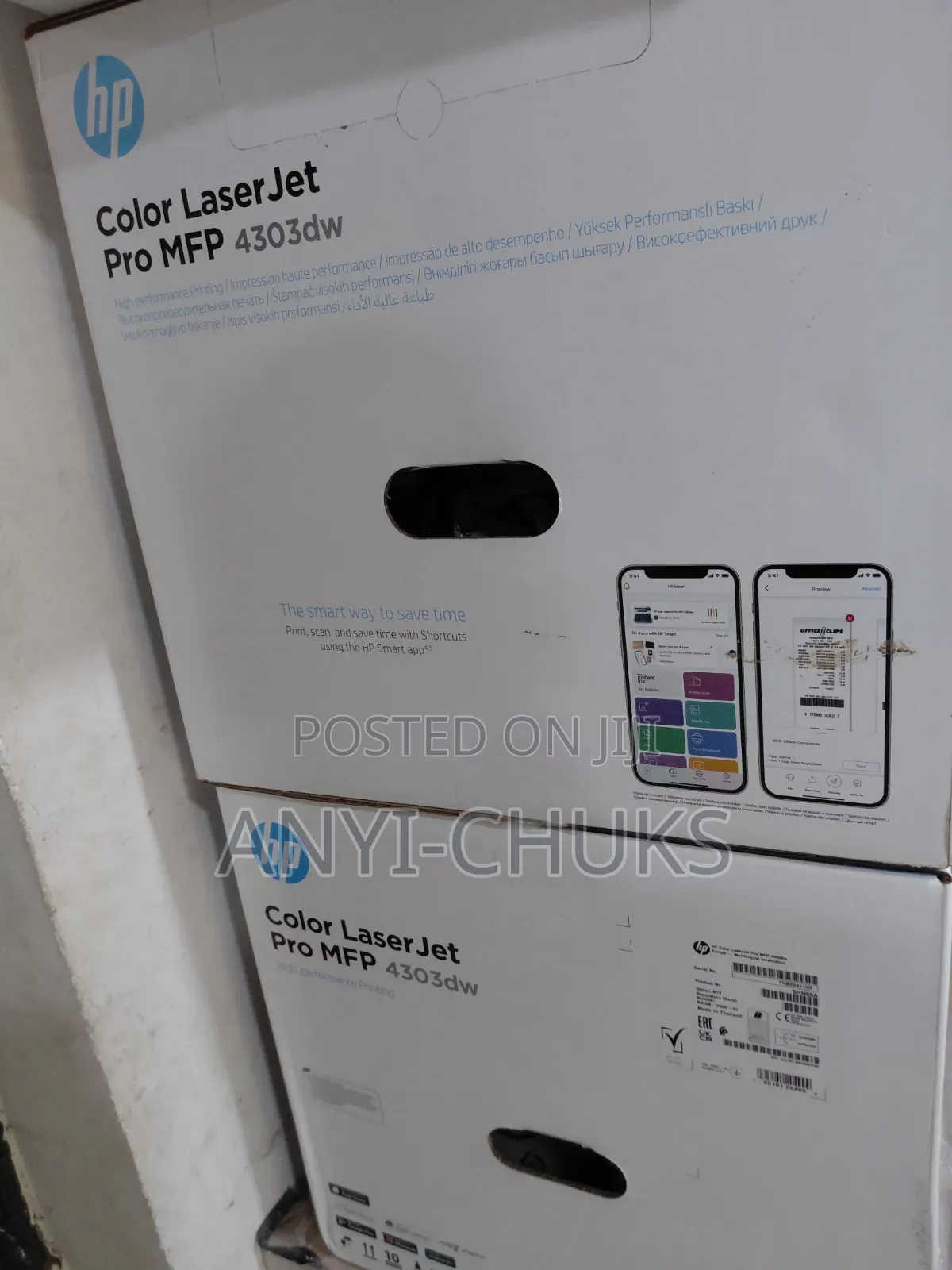 HP Color Laserjet MFP M4303dw Printer