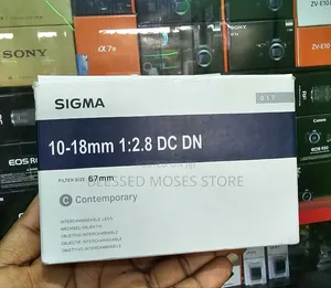 Sigma Lens 10-18 F2.8 DC DN for Sony