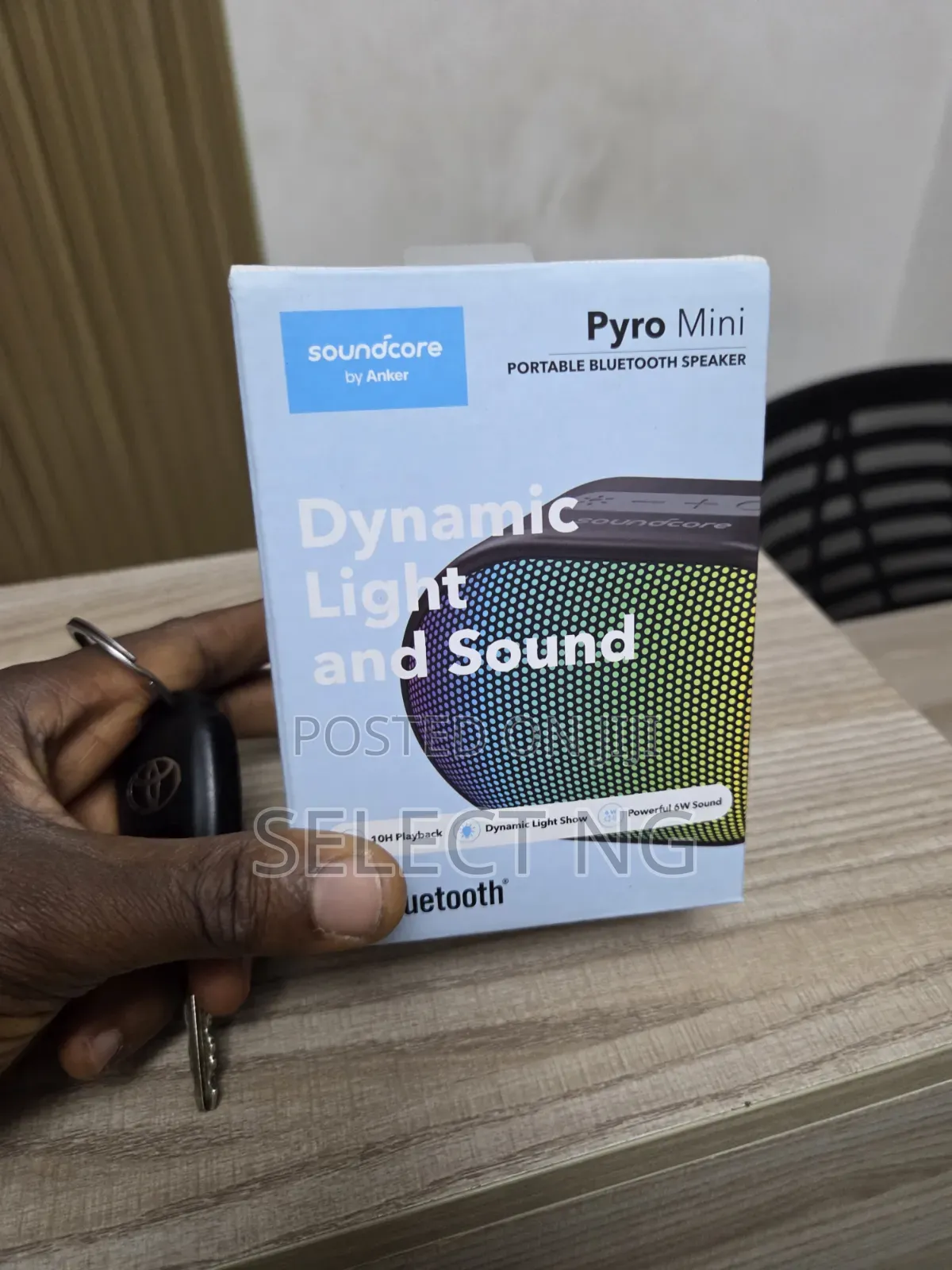 Pyro Mini Portable Bluetooth Speaker
