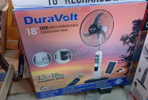 DuraVolt 18-Inch 4-in-1 Rechargeable Standing Fan (Model DRE-3918