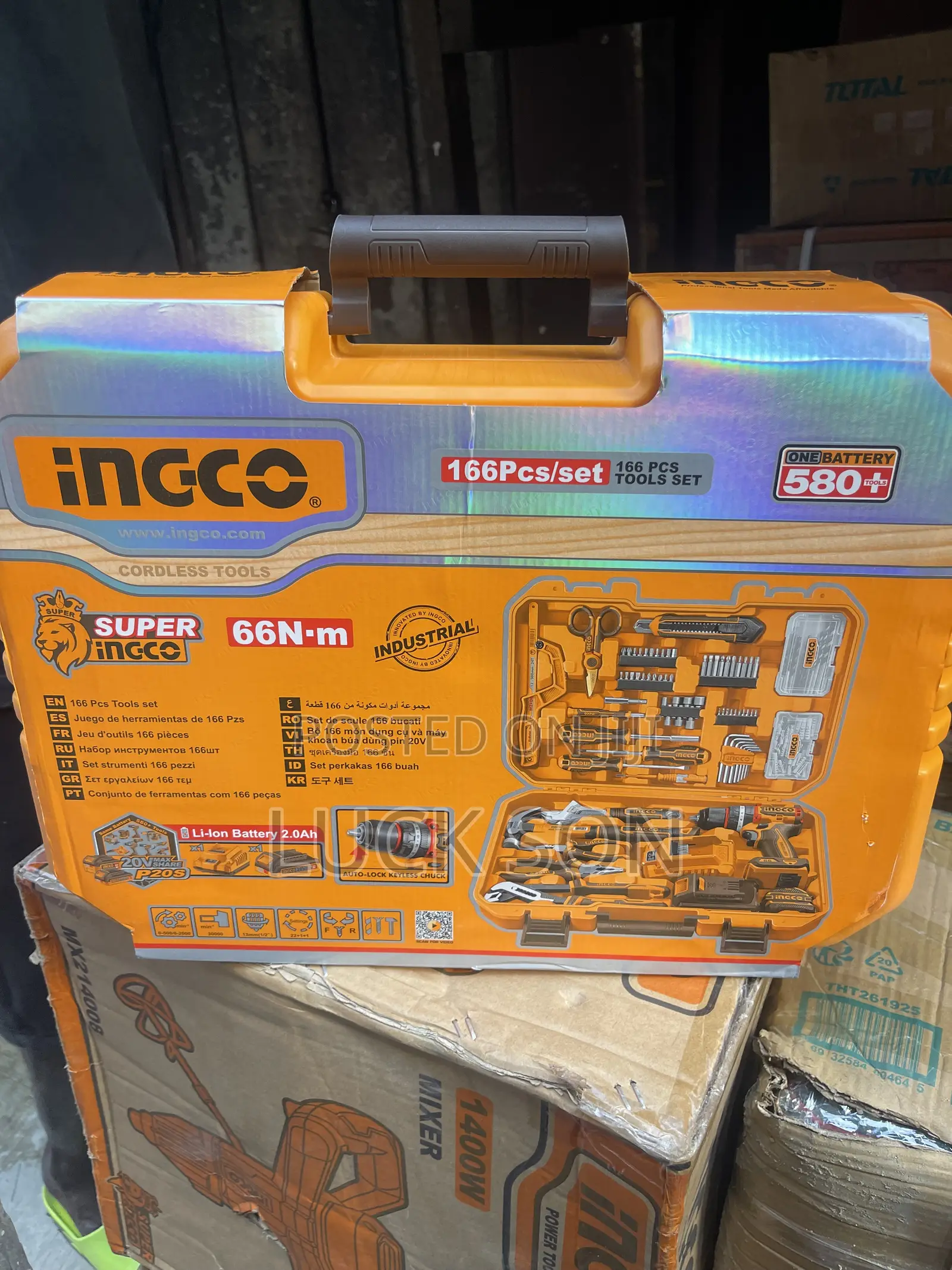 166 PCS Electrical Tools Set