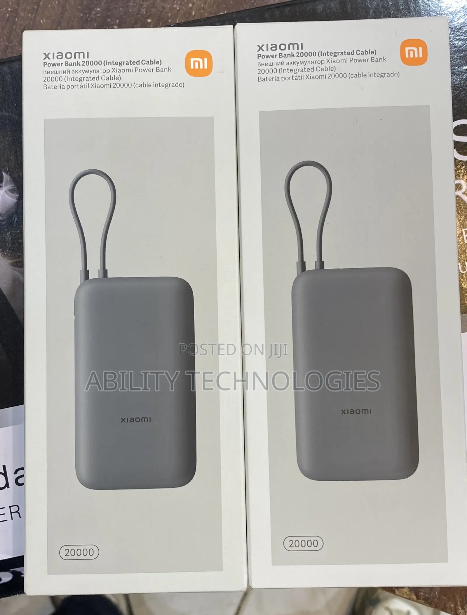 Xioami 20000mah Powerbank