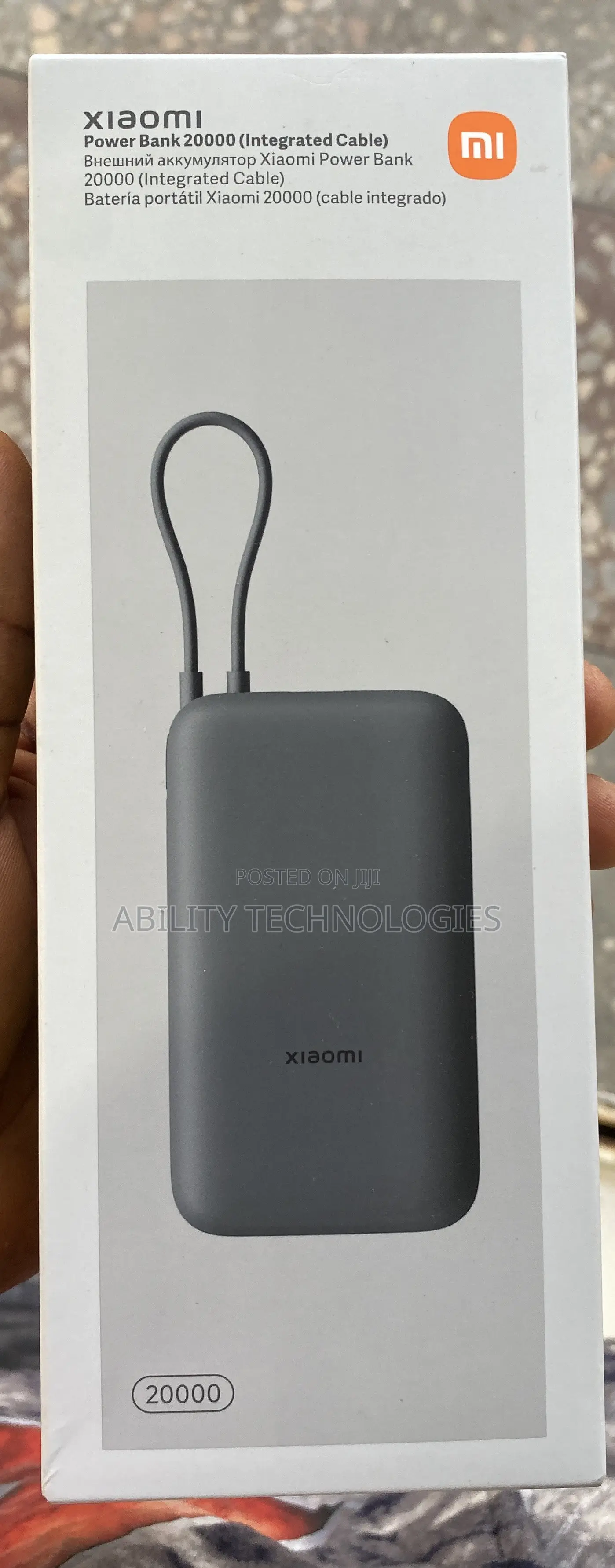 Xioami 20000mah Powerbank