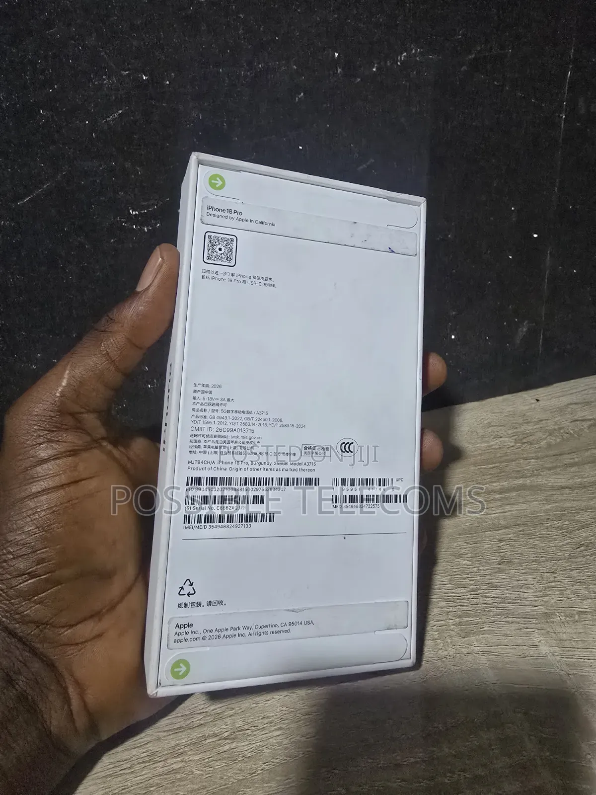 New Apple iPhone 18 Pro 256 GB Red