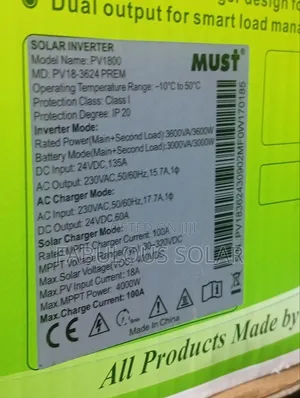 3.6kva 24v Solar Hybrid Inverter