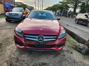 Mercedes-Benz C300 2015 Red