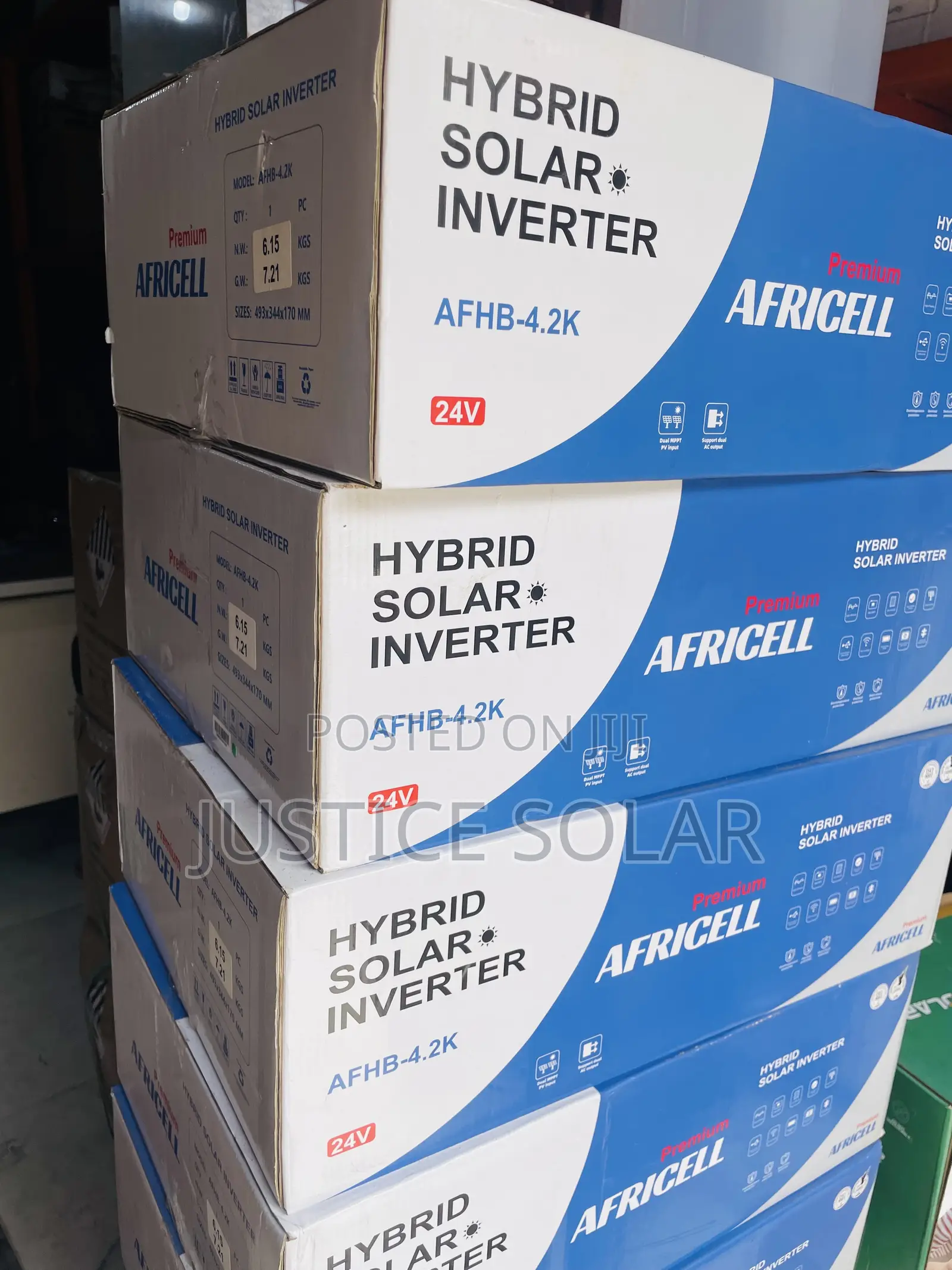 4.2kva/24v Hybrid Africell Lnverter