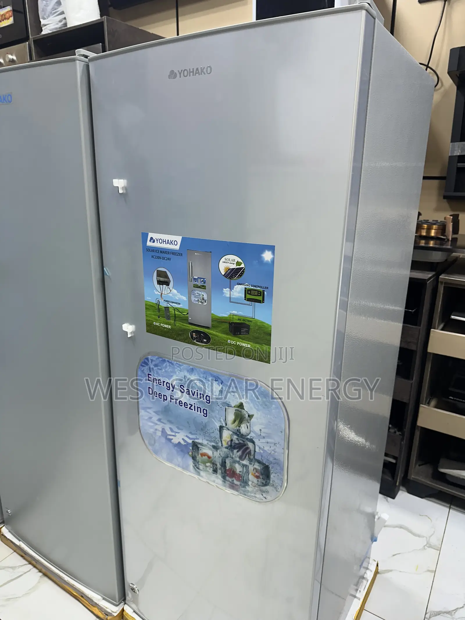 198L Yohako Upright Ice Maker Freezer