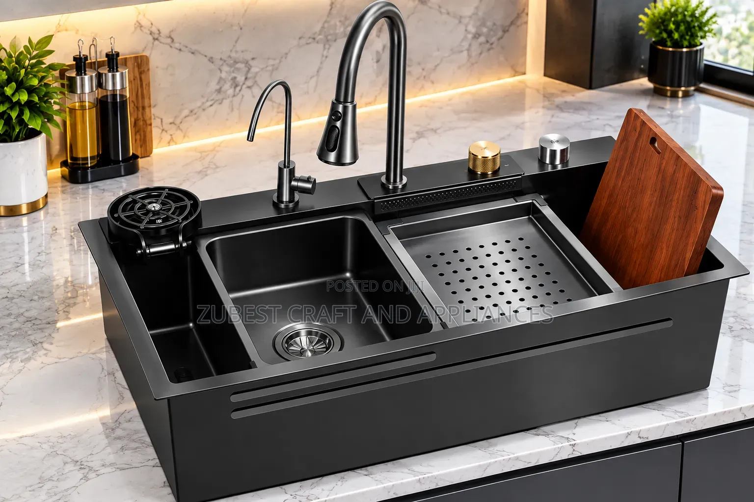 Multipurpose Sink Black