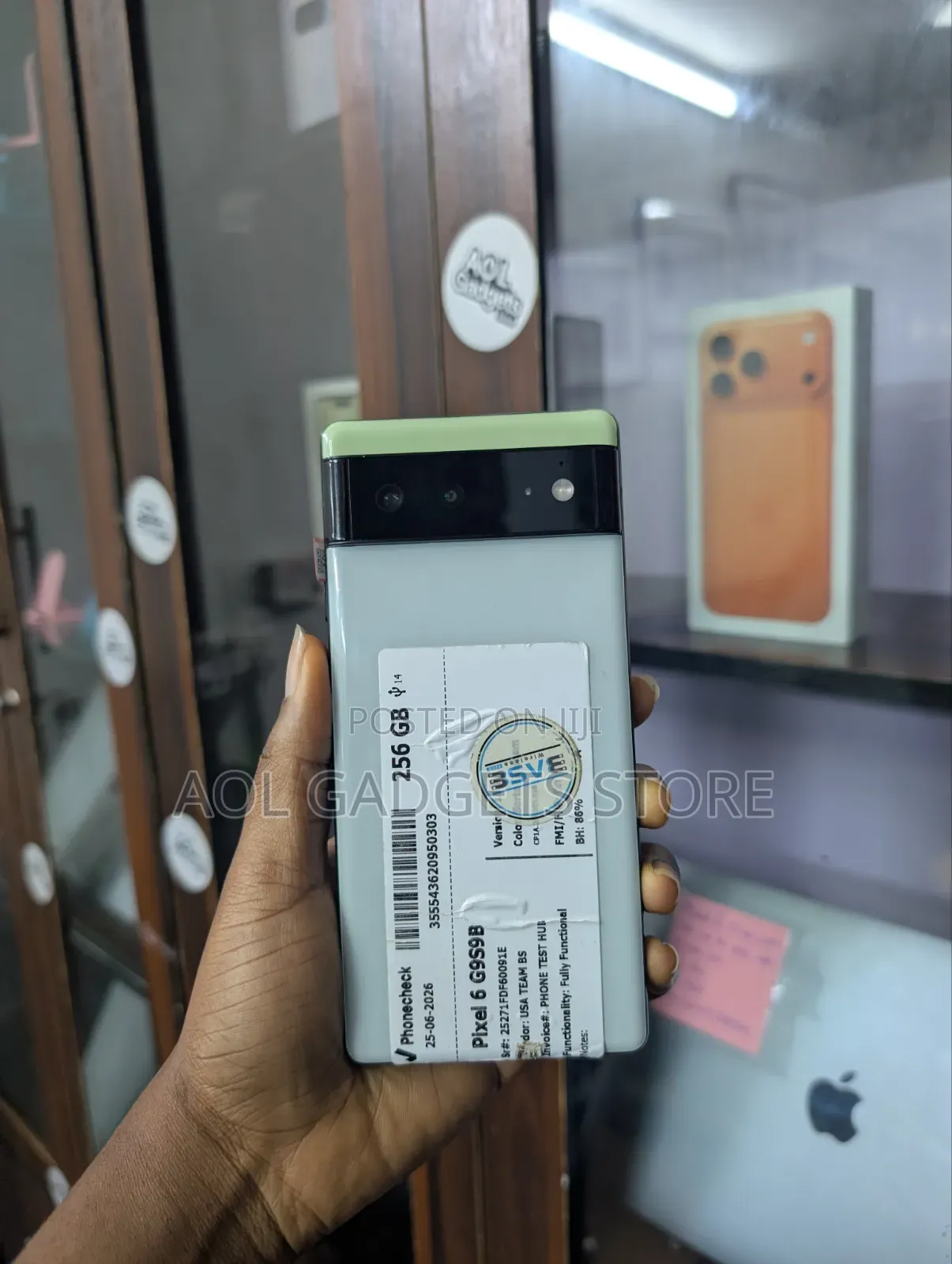 Google Pixel 6 256 GB Green