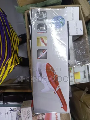 Red Steam Iron