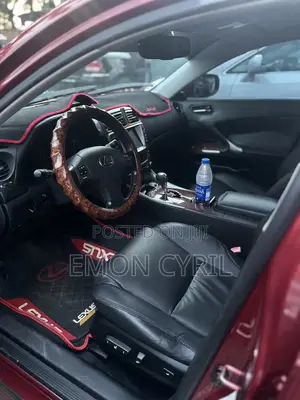 Lexus IS 2008 Red