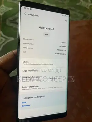 Samsung Galaxy Note 8 64 GB Black