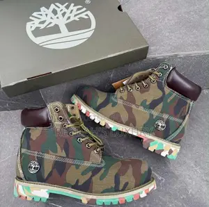 Timberland Premium Camo Waterproof Boots