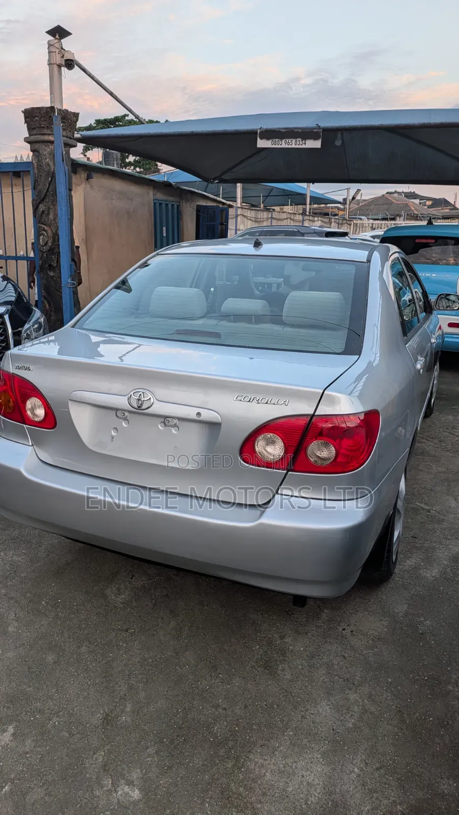 Toyota Corolla LE 2005 Silver