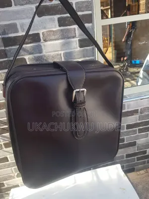 Vintage Taurus Leather Briefcase.