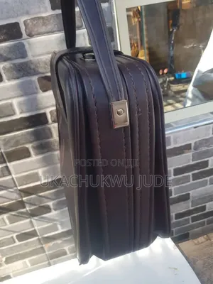 Vintage Taurus Leather Briefcase.