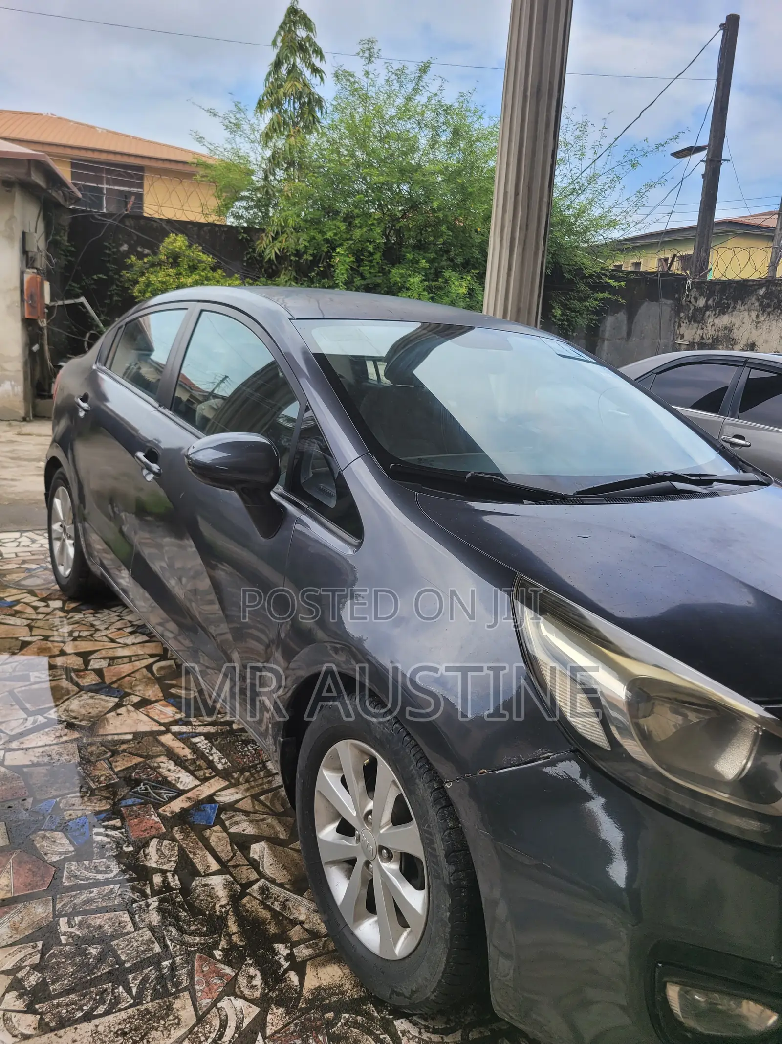 Kia Rio 2012 Gray