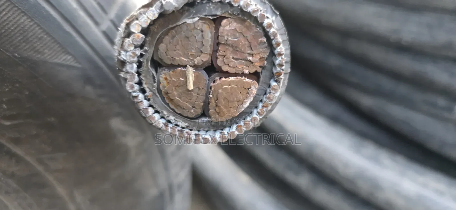 120mmx4core Electric Power Cable