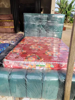 4 by 6 Bedframe & Mattress for Sale!