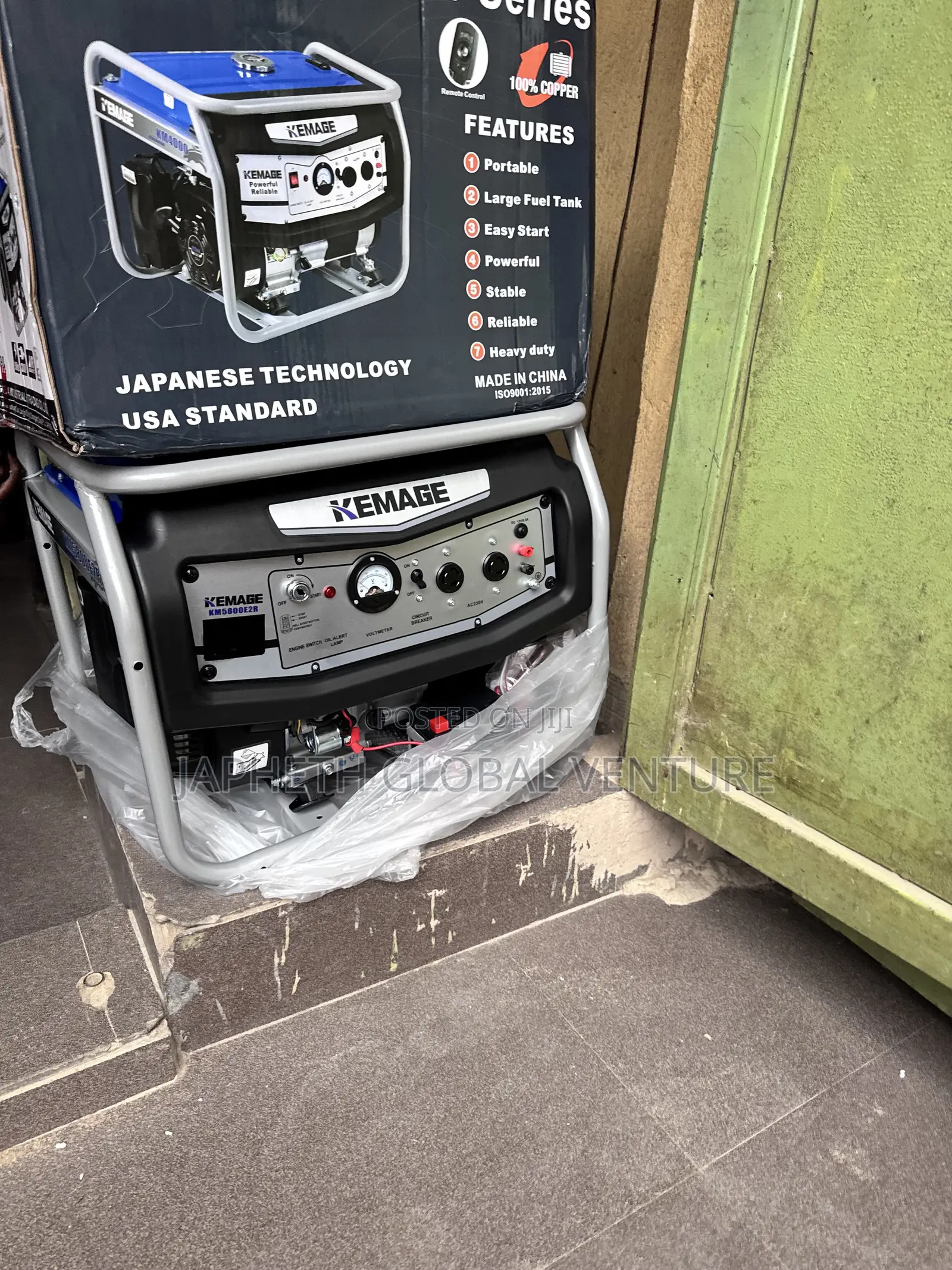 KEMAGE Generator Model 5800 100% Copper Coil