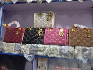 Dior Inspired Fashion Hand Bag With Stones