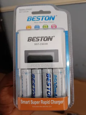 BESTON Rechargeable Battery and Charger