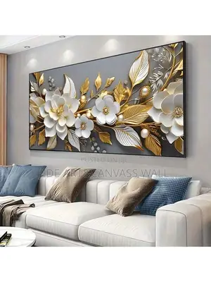 Modern Wall Art Flowers Decor