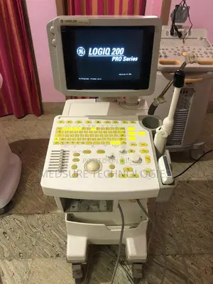 GE LOGIQ 200 Ultrasound Machine | Linear & Convex Probes + Printer