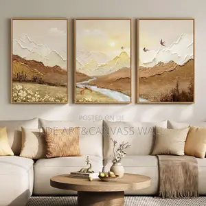 Split Modern Abstract Wall Art Decor