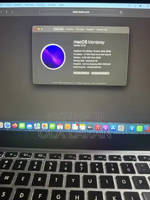 Laptop Apple MacBook Pro 2015 8GB Intel Core i5 SSD 256GB