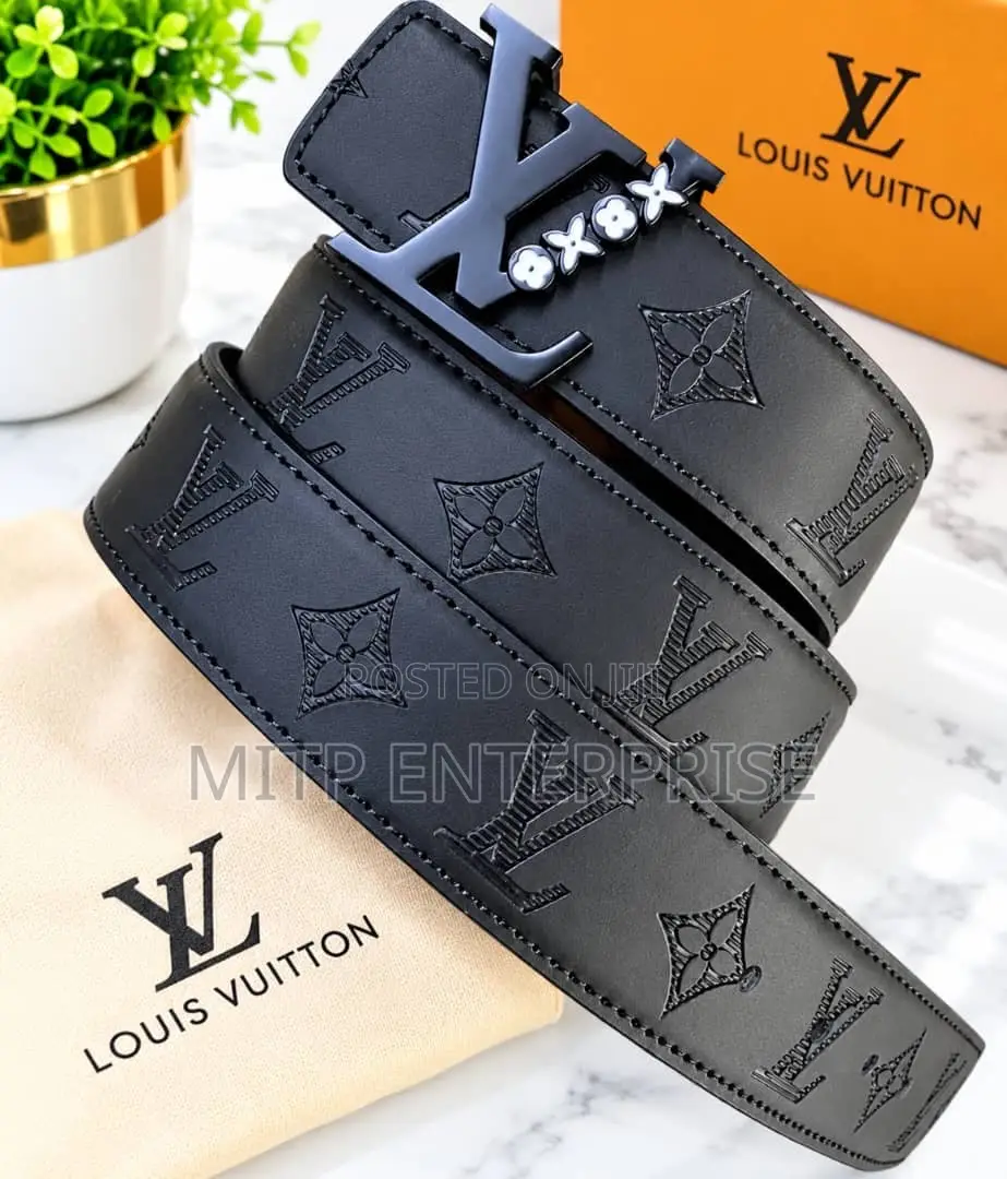 Genuine Leather Louis Vuitton Belt