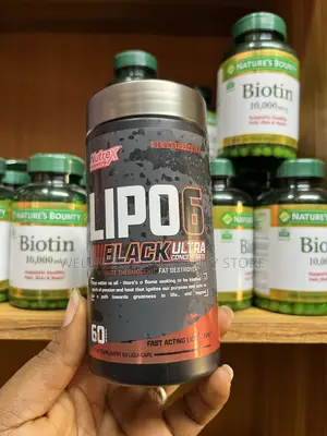 Nutrex Research Lipo-6 Black Ultra Concentrate / 60 Capsules