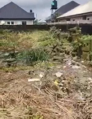 100 by 100 for Sale on a Tarred Street at Otokutu Warri Delta State