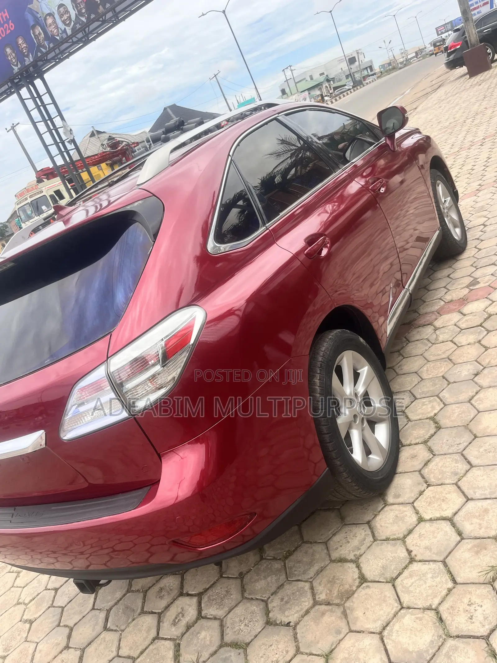 Lexus RX 2010 Red