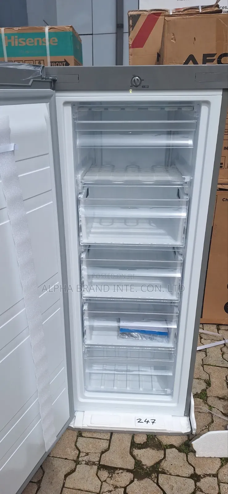 Midea Inverter Standing Freezer 190lt