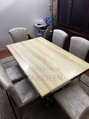 Dinning Set With 6 Chairs