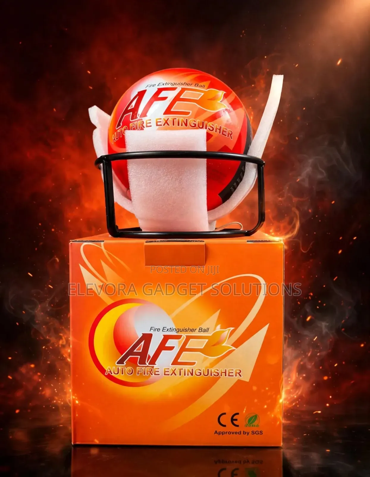 Auto Fire Extinguisher Ball - For Solar / Inverter / Battery / Home