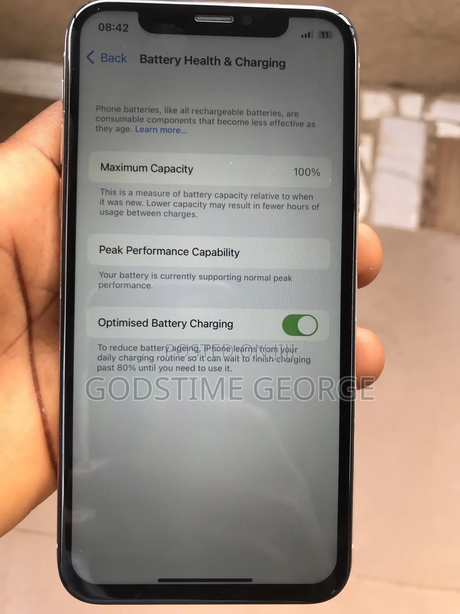 Apple iPhone X 256 GB White