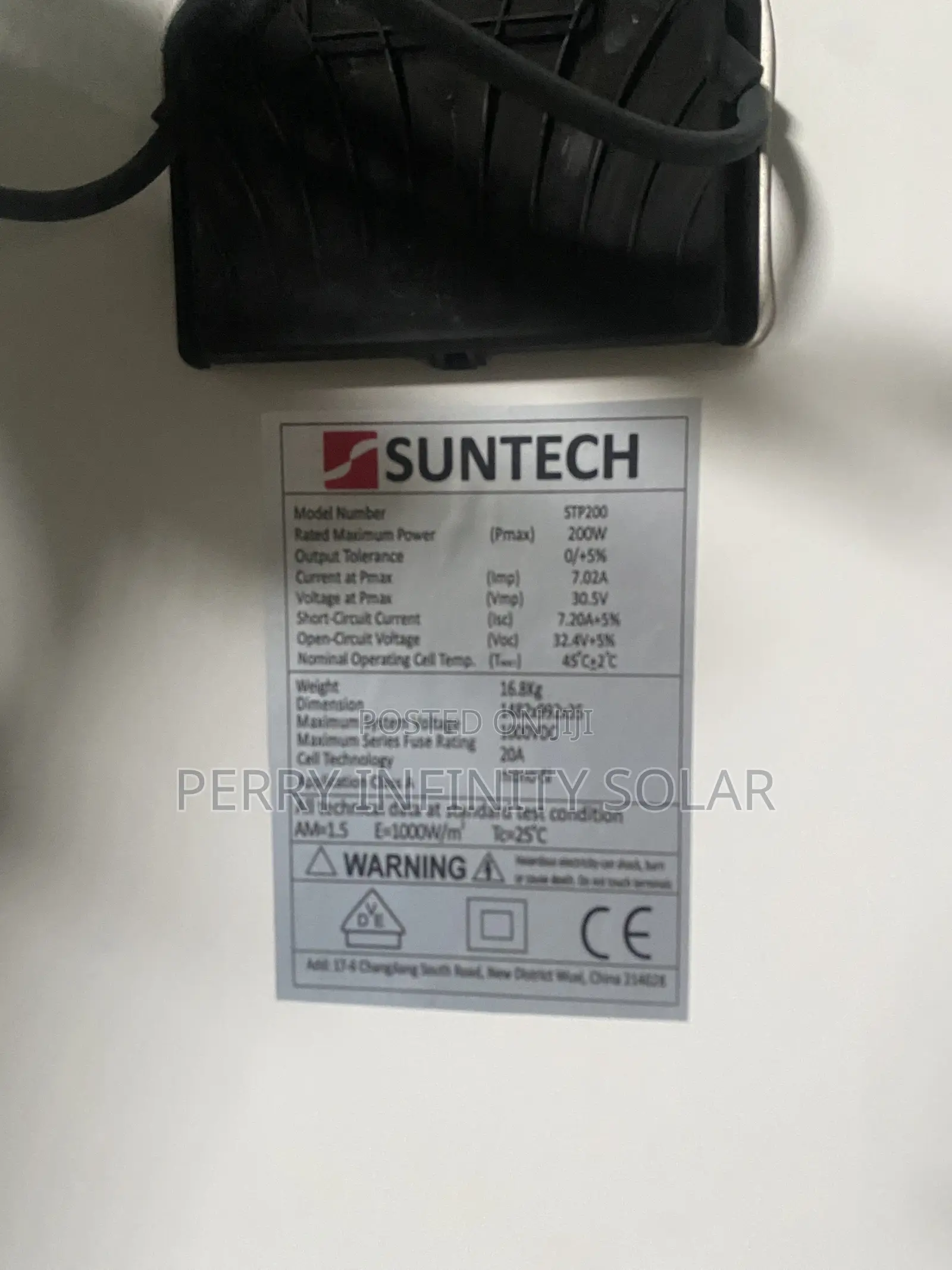 Sun Tech 200W Solar Panel – Brand New High Efficiency