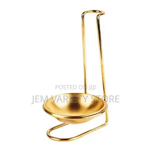 Stainless Steel Gold Single Spoon Rest