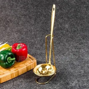 Stainless Steel Gold Single Spoon Rest